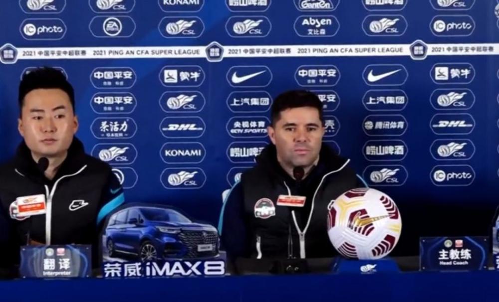  尼斯惊险保级成功主教练赛后泪洒发布会  